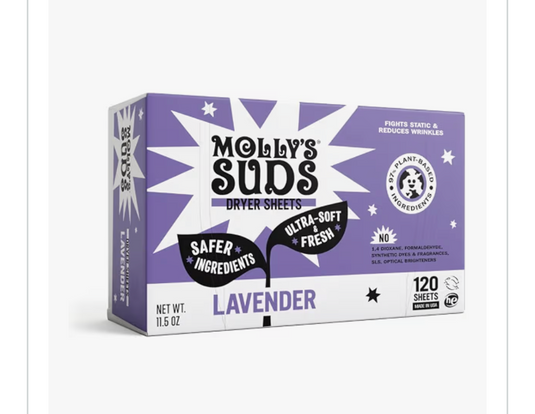 Molly Suds Dryer Sheets