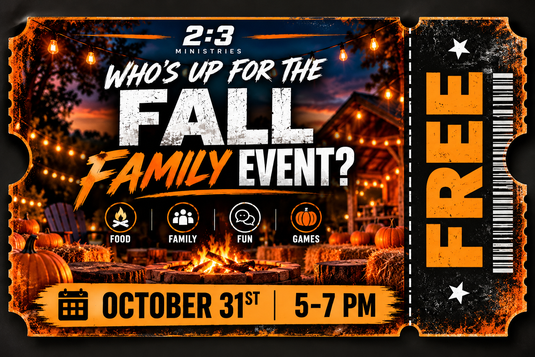 Fall Family Event Oct 31st (FREE TICKET For Family)