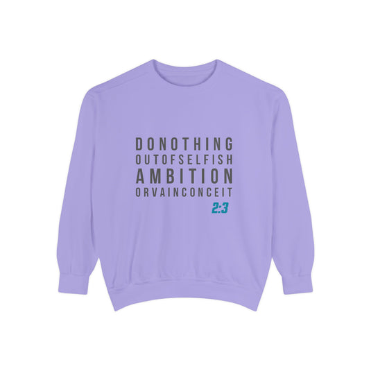 Unisex Garment-Dyed Sweatshirt