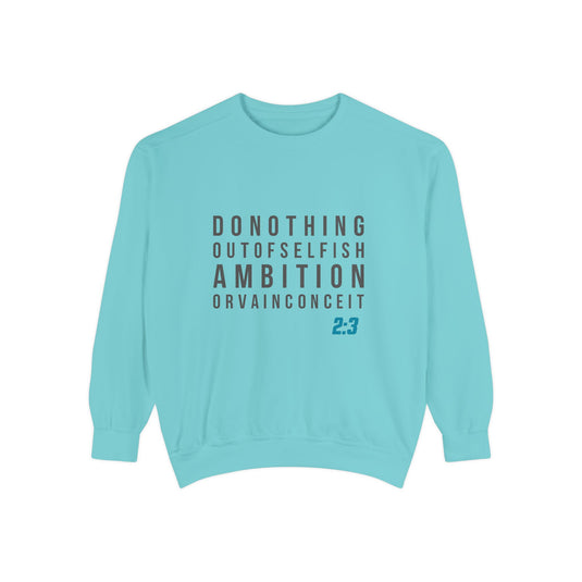 Unisex Garment-Dyed Sweatshirt