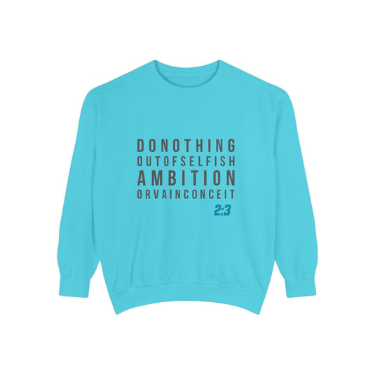 Unisex Garment-Dyed Sweatshirt