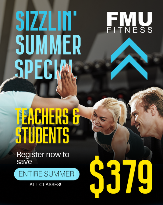 Summer Special for Teachers & Students (June July August 2026) *Includes all classes