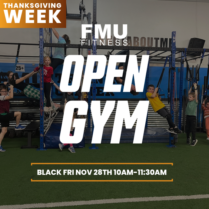 Black Fri Kids Open Gym Nov 28th 10:00-11:30am (ages 5+)