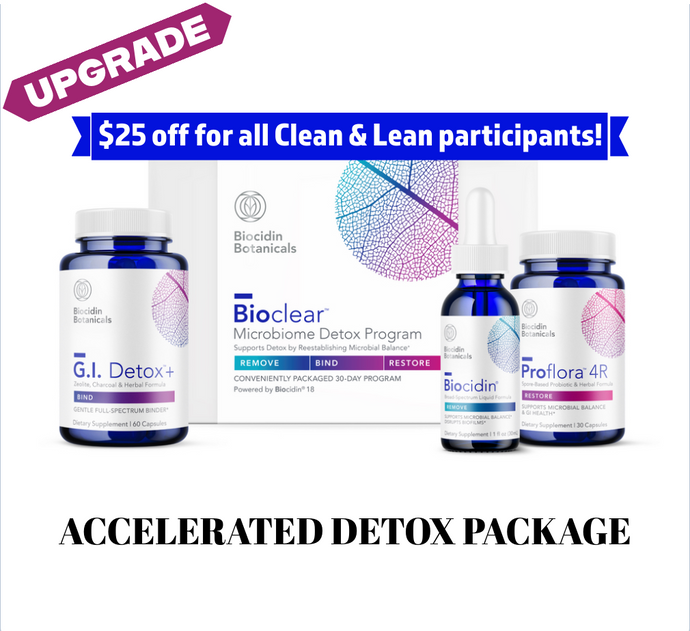 [UPGRADE OPTION] Clean & Lean Detox Package
