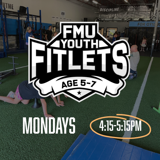 FITLETS Ages 5-7 Mon 4:15pm (Apr 7th- Apr 28)