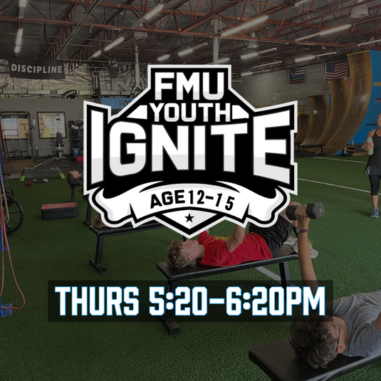 Ignite Strength Performance Training Ages 12-15 Thurs 5:20pm