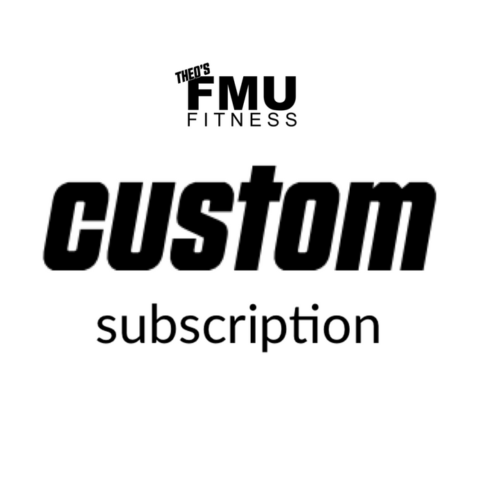 FMU Training Custom Subscription