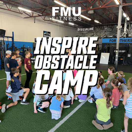 INSPIRE Obstacle Course Camp Ages 7-10 July 23rd-25th 10:30am-12:30pm