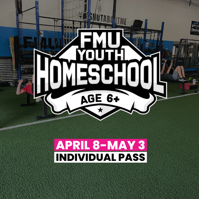 HOMESCHOOL INDIVIDUAL MONTHLY PASS (April 8- May 3) $63