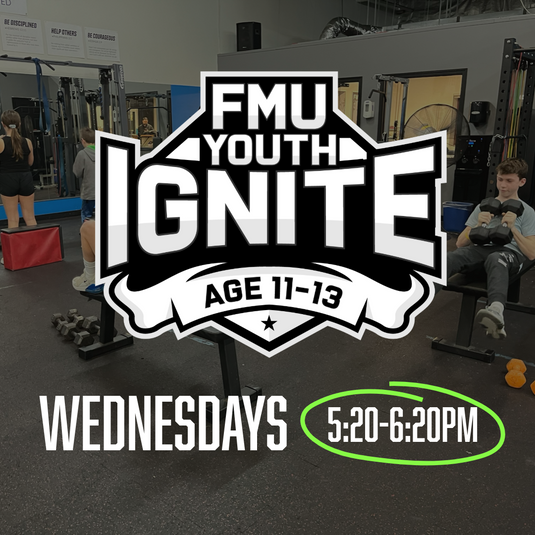 Ignite Strength Training Ages 11-13 Wed 5:20pm (Apr 9- Apr 30)